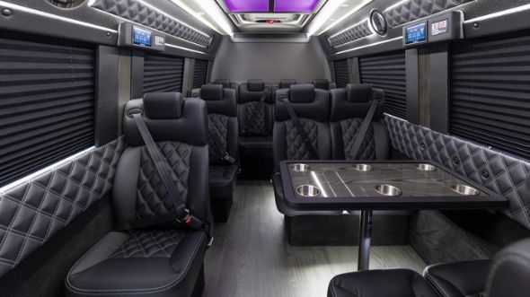 15 passenger sprinter van interior boston