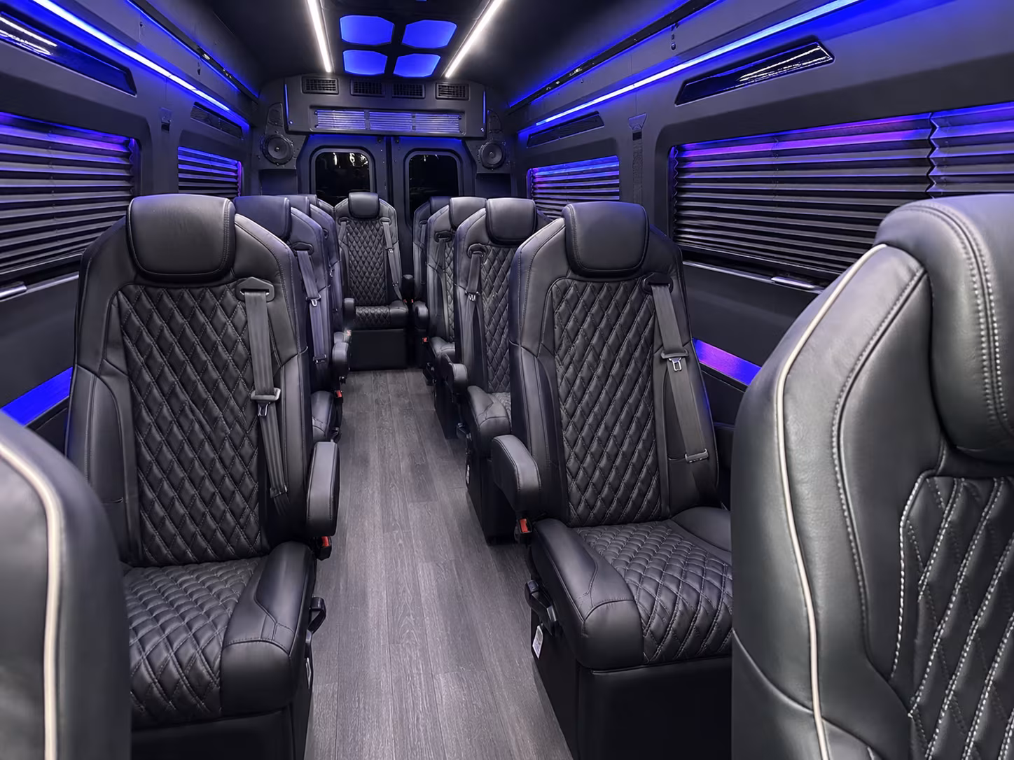 12 passenger sprinter van interior