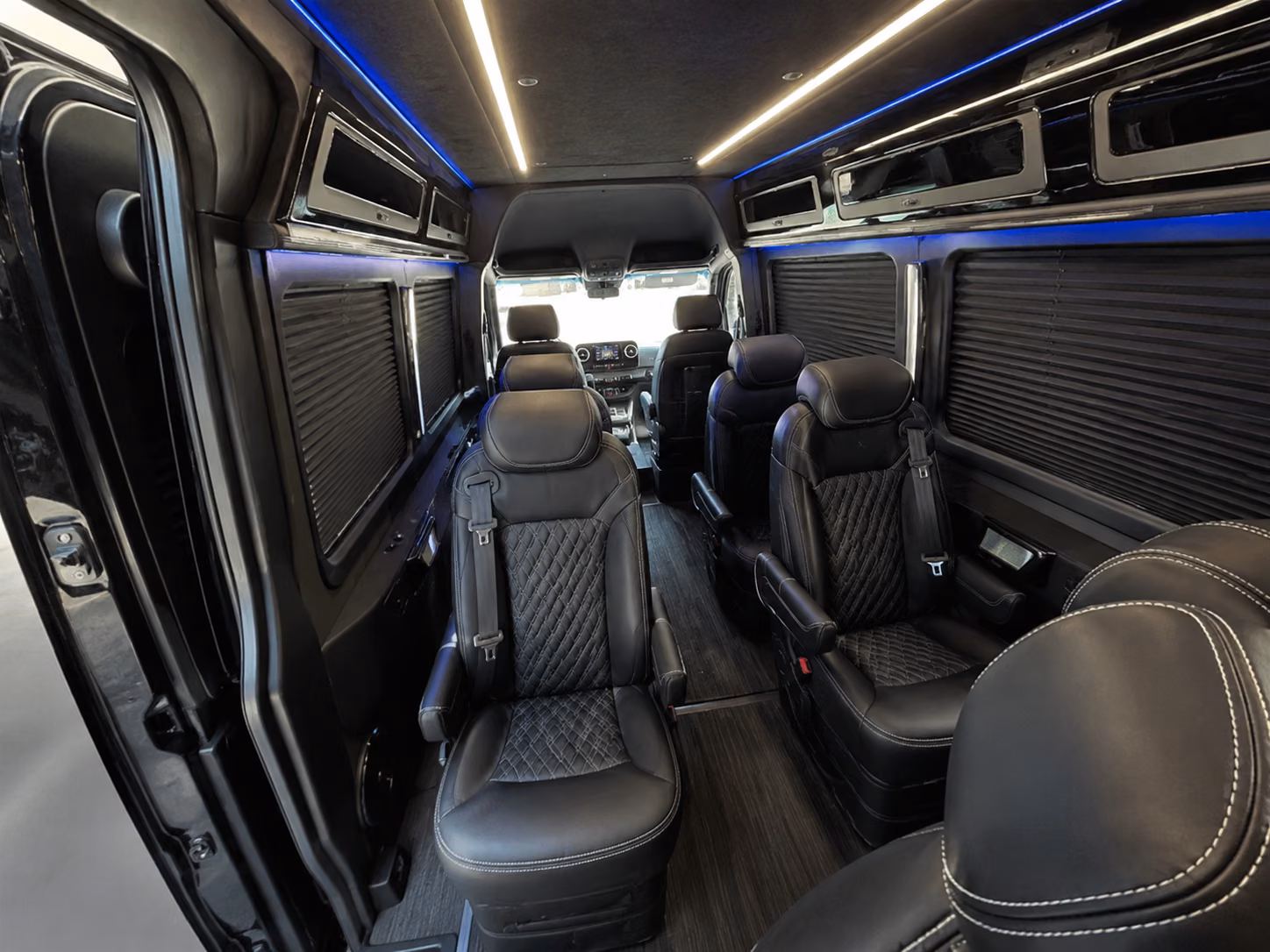15 passenger sprinter van interior