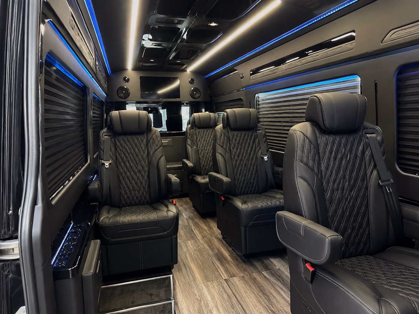 18 passenger sprinter van inside