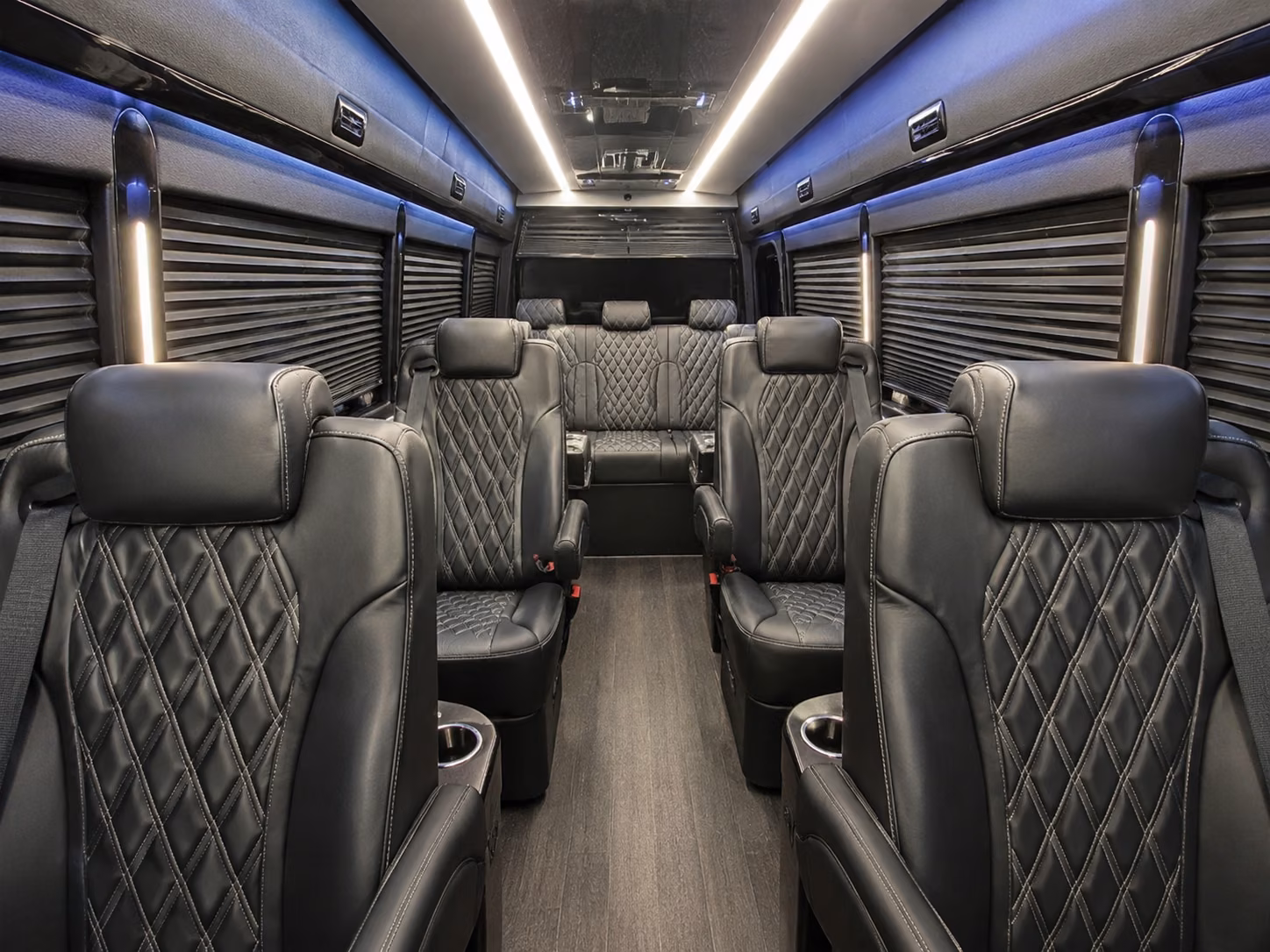 20 passenger sprinter van interior