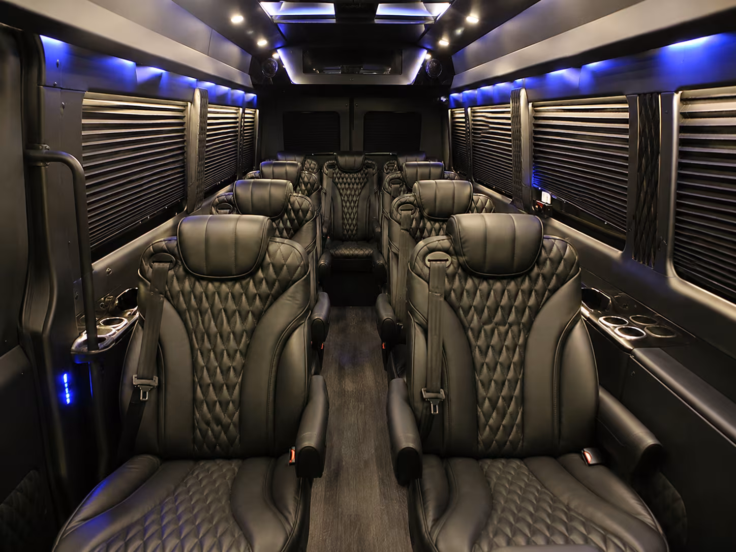 boston 10 passenger sprinter van inside