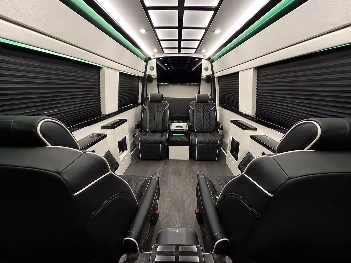 boston 15 passenger sprinter van inside
