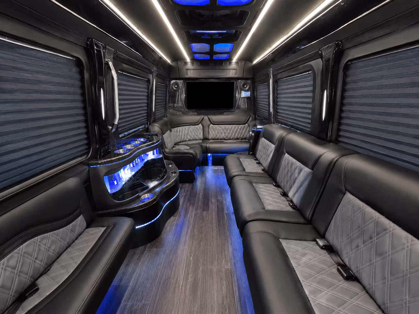 boston sprinter limousine inside