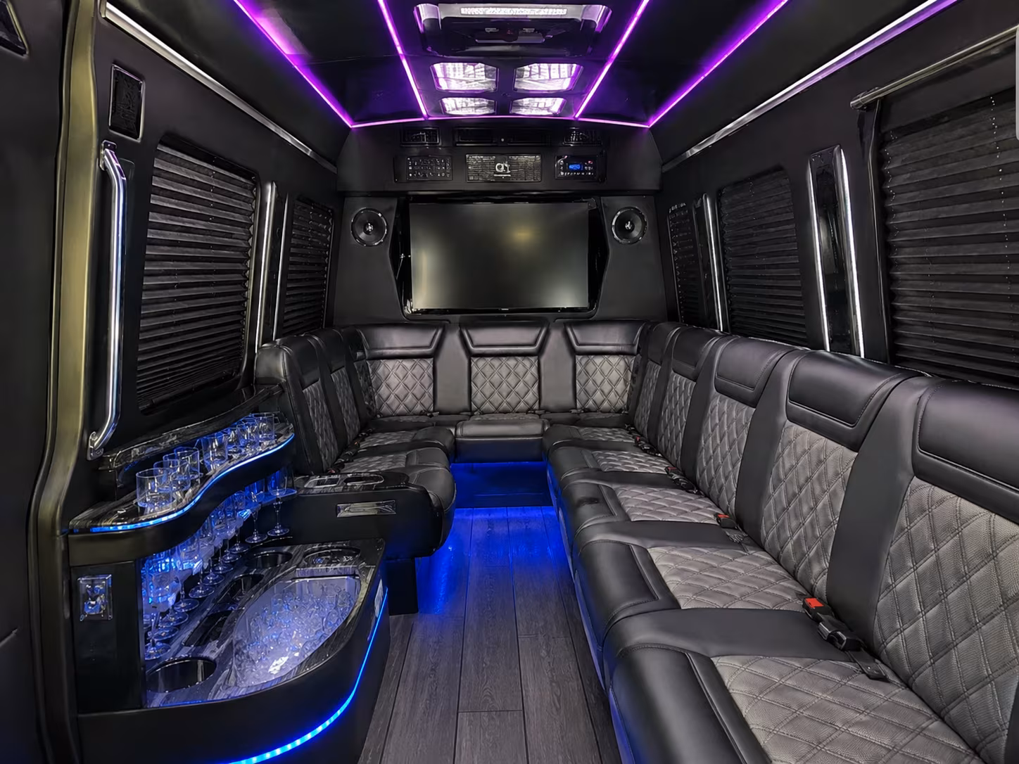 boston sprinter limousine interior