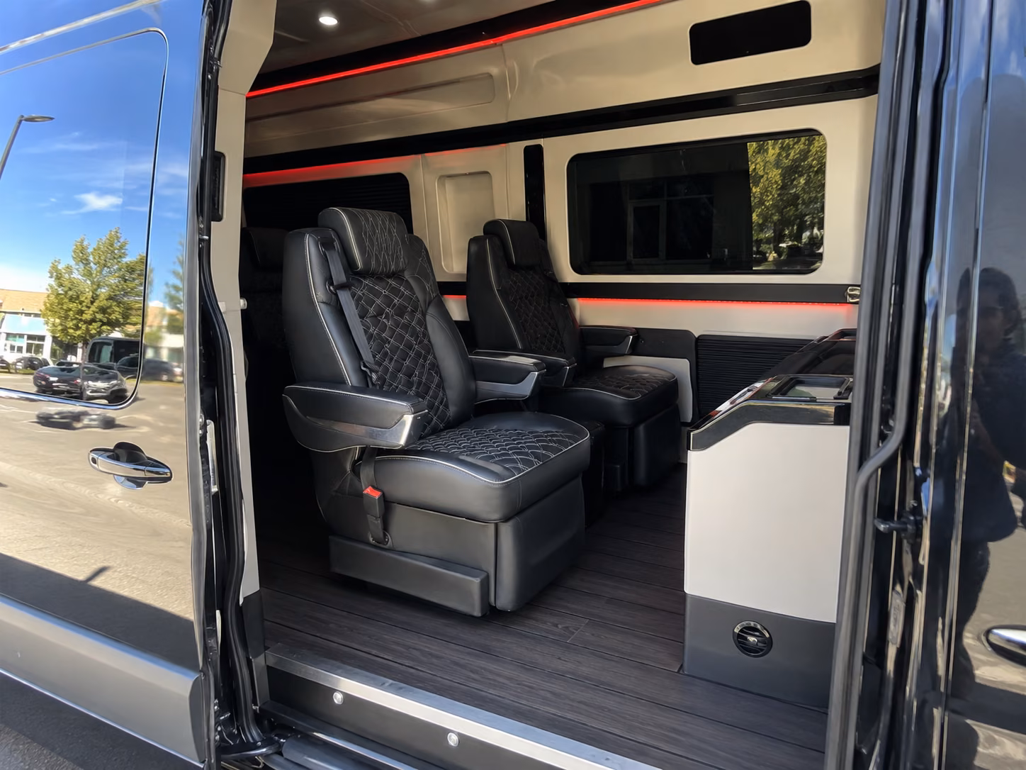 boston sprinter van booking step 1